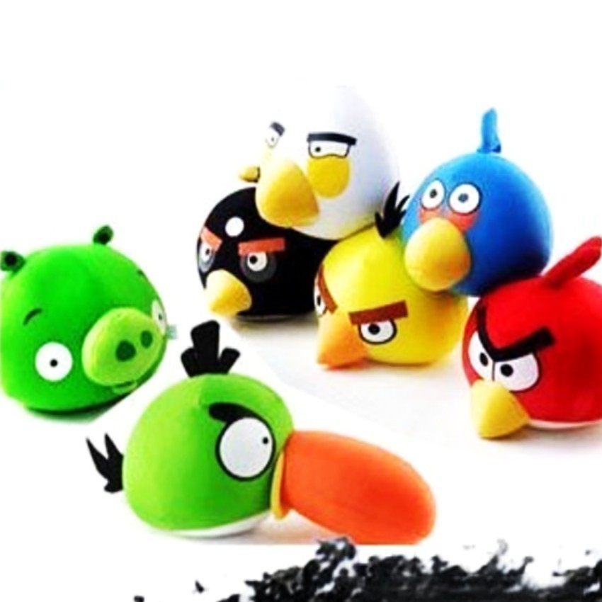 ❤️FREESHIP❤️ 🚛 Than hoạt tính thanh lọc không khí phòng và ô tô hình Angry birds 6141 ➕ Tặng 1 Đèn Led Gắn van xe M 307.