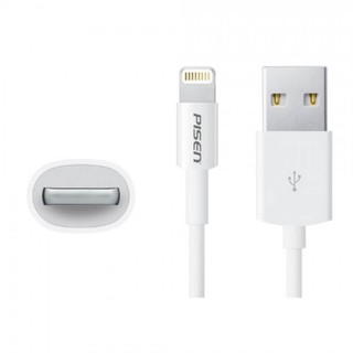Cáp Sạc Pisen Lightning Dài 1m Chính Hãng PISEN VIỆT NAM (Trắng)