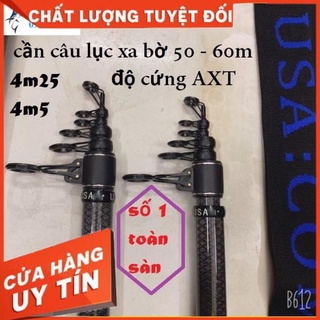 Cần Câu Lục Xa Bờ Comando USA [ HÀNG LOẠI 1]4m25 và 4m5 AXT Siêu Cứng Giá Tốt, Đánh Xa Đến 60m, Màu Sắc Đẹp Bắt, Bền Đẹp