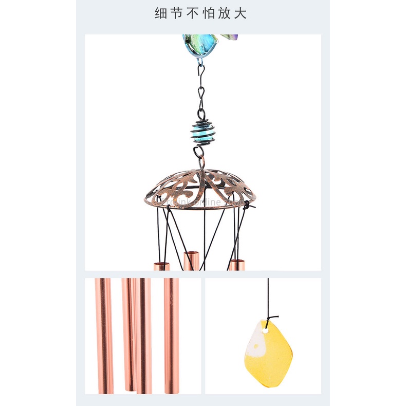 Chuông Gió Kim Loại Hình Con Công