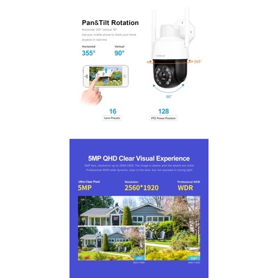 Camera ngoài trời srihome sh041 zoom 20x 5.0mpx đạt tiêu chuẩn xuất khẩu châu âu
