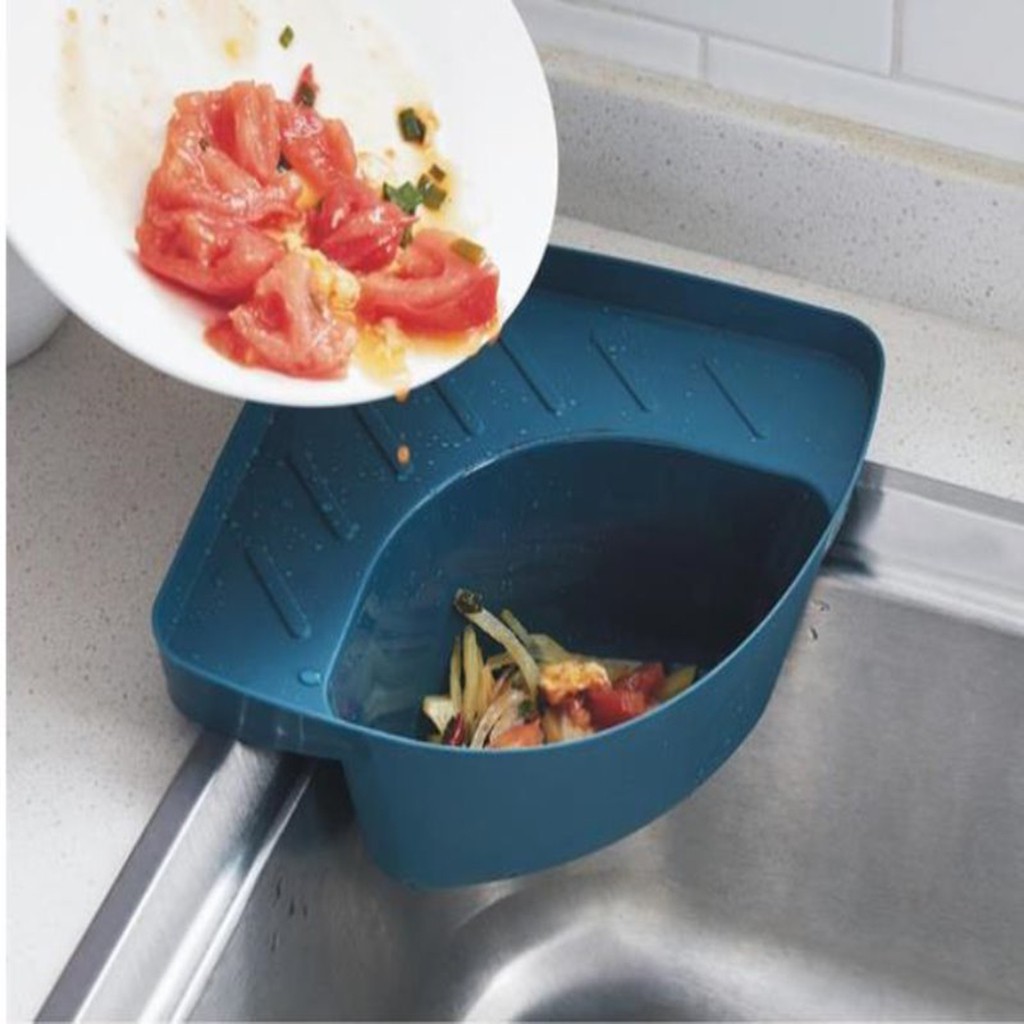 Giá Đựng Đồ Hình Tam Giác Gắn Bồn Rửa Chén Tiện Dụng