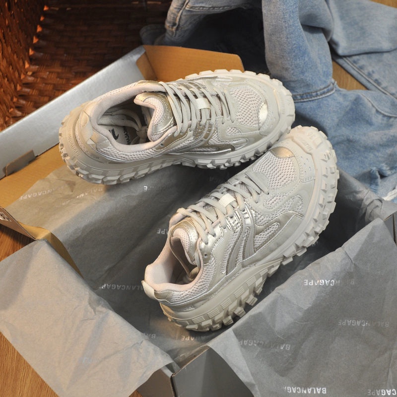 Giày Thể Thao Thoáng Khí Phong Cách Paris Mới Cho Nam Và Nữ