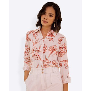 Áo nữ linen đỏ f2 fashion & freedom