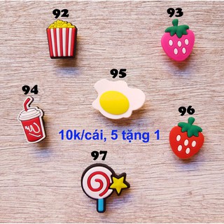 Sticker dép Crocs Jibbitz mẫu 92 - 97
