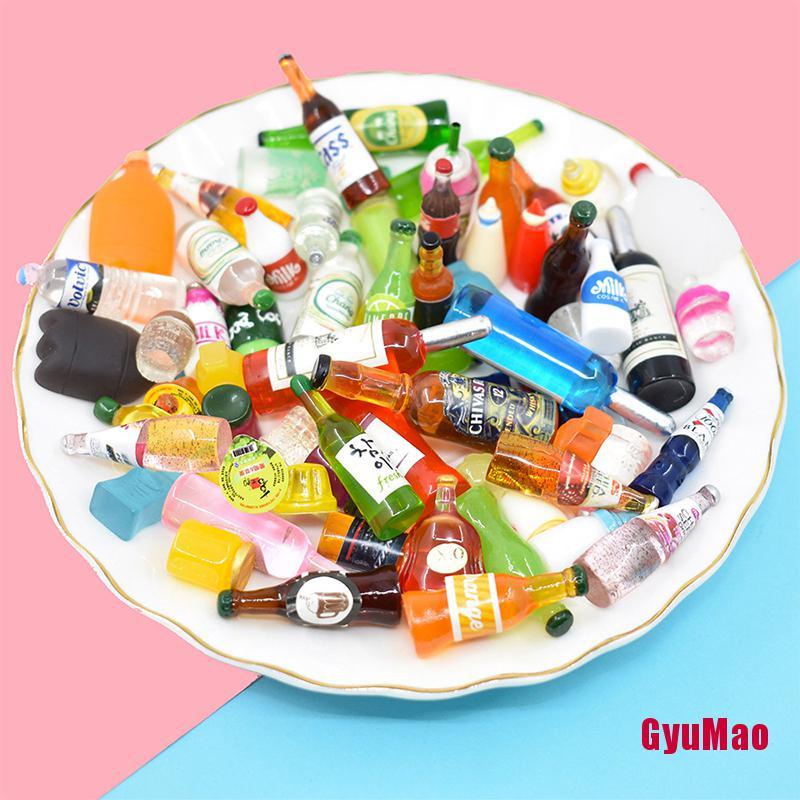 Set 10/20 Chai Nước Ngọt Mini Trang Trí Nhà Búp Bê