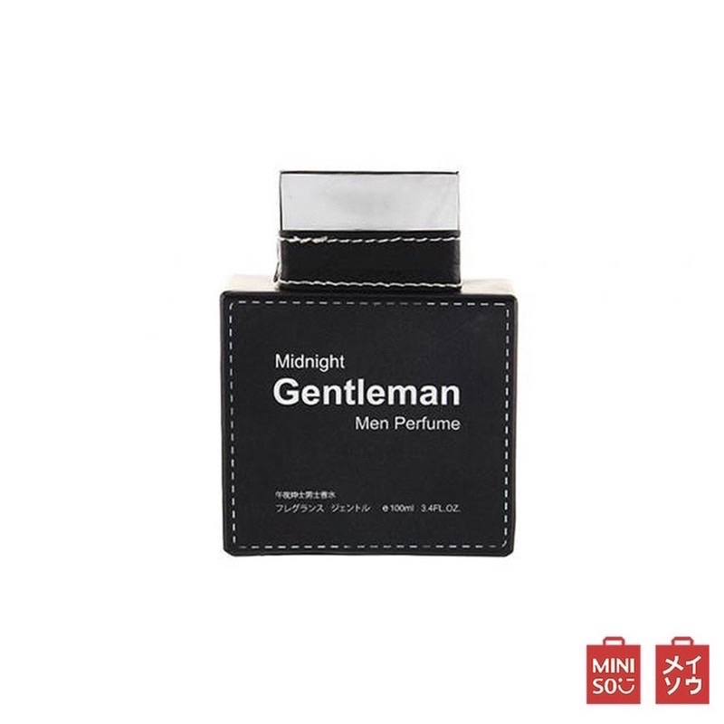 MINISO Midnight Gentleman:Nước hoa Nam cao cấp,hương thơm quyến rũ phái nữ,lọ to 100ml