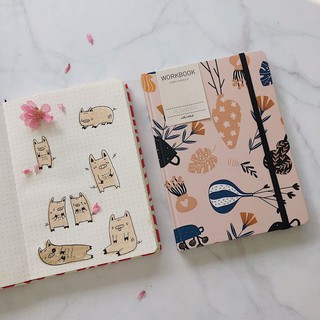 Sổ Crabit A5 ruột dot - Bình hoa