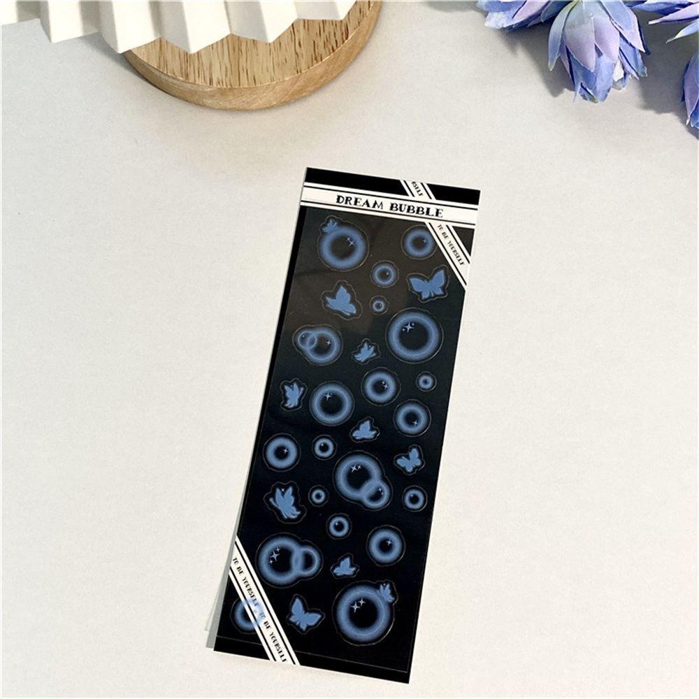 Sticker Dán Trang Trí Sổ Lưu Niệm Hình Bướm DIY