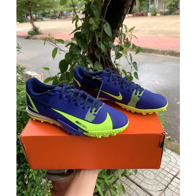 Giày bóng đá chính hãng Nike Mercurial Vapor 14 Academy TF - CV0978-474 - Xanh tím