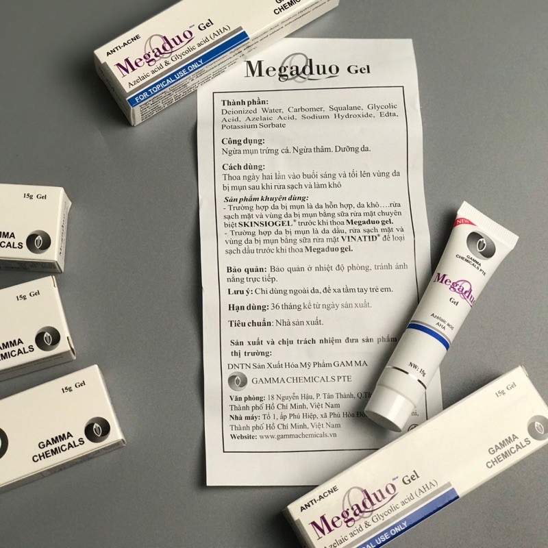 Megaduo Gel Giảm Mụn Ẩn Và Thâm chính hãng 15 gram | BigBuy360 - bigbuy360.vn
