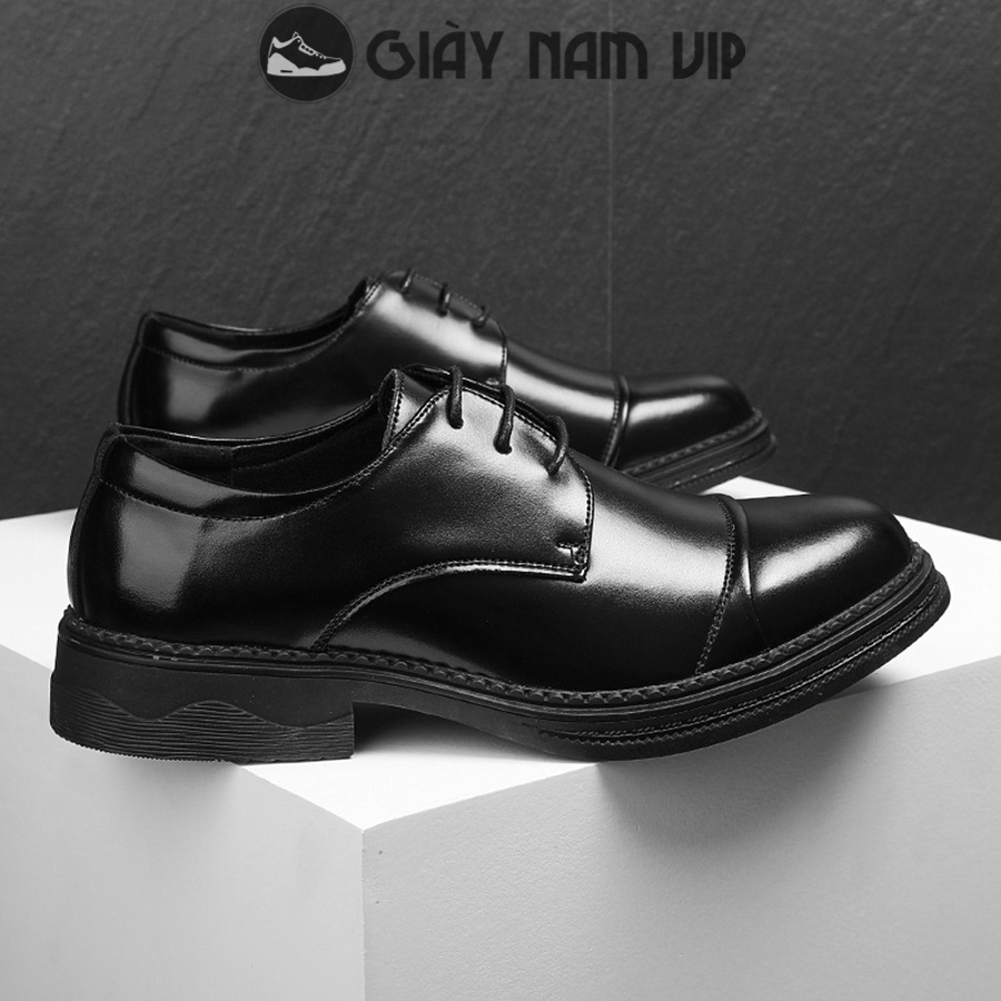 Giày Đốc Nam Hàn Quốc Da Bóng Cao Cấp Da Bò Thật GIAYNAMVIP Giầy Nam Công Sở Đẹp Sành Điệu GD20