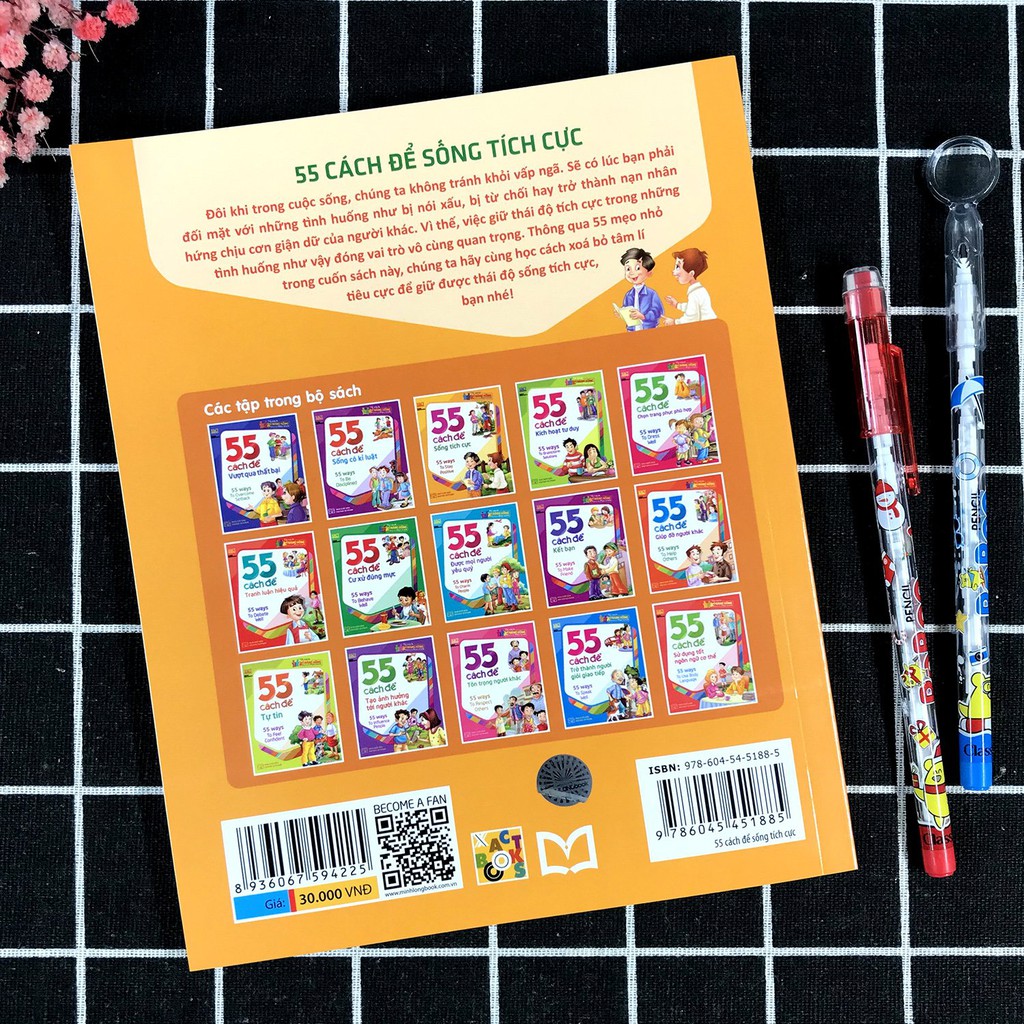 Sách - 55 Cách để sống tích cực | BigBuy360 - bigbuy360.vn