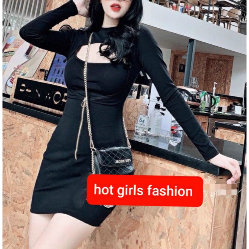 Đầm ôm phong cách hot girl