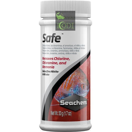 Xử lý nước dạng bột Seachem Safe 250g