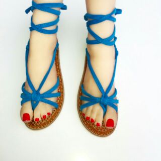 [SALE OFF ] Giày sandal nữ cột dây cá tính