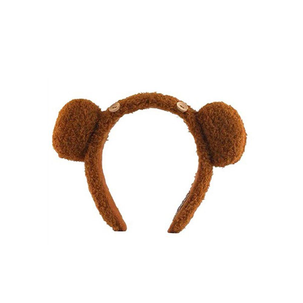 Băng Đô Cài Tóc Rửa Mặt / Trang Điểm Cài Nút Bằng Vải Bông Thời Trang Cho Nữ