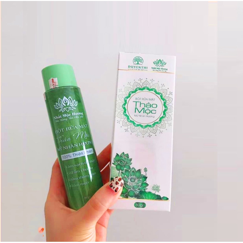 Bột Rửa Mặt Thảo Mộc Mỹ Nhân Hương Bách Y Sâm Duyên Thị Nhất Mộc Hương 100Gr Date 2026