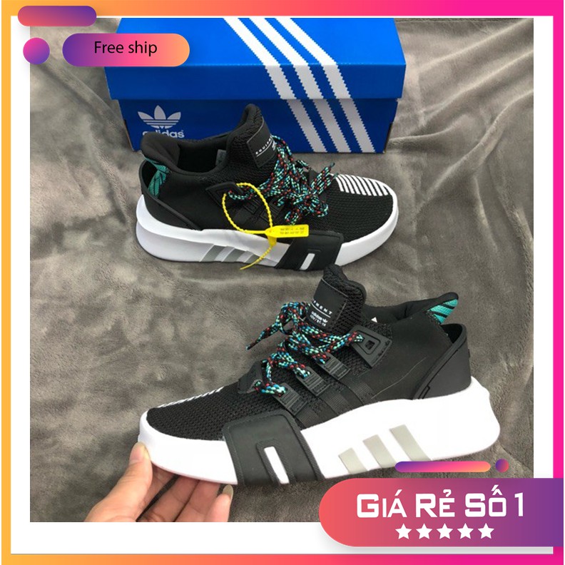 [FULL BOX+VIDEO] Giày Sneaker Nam, Nữ EQT Xanh Đen