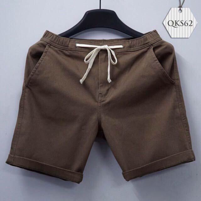 Quần Short Nam Kaki Thun Mềm Mịn Nhiều Màu