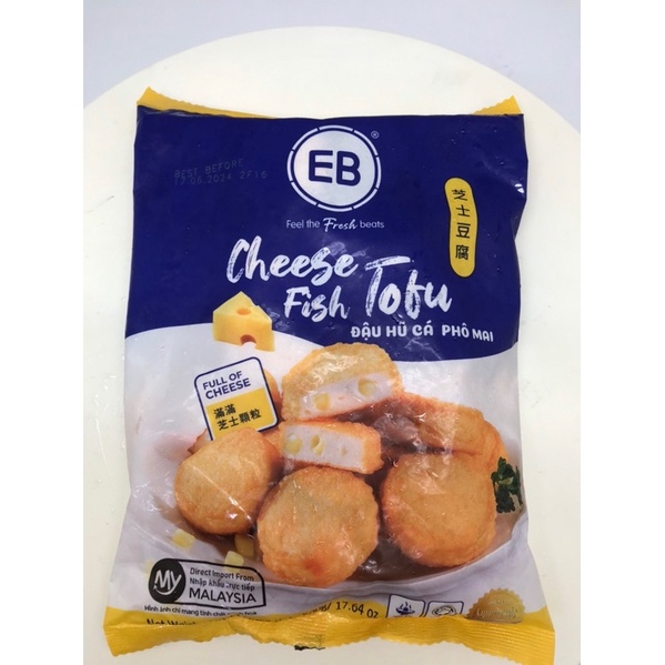 Đậu hũ cá phô mai Malaysia EB ( gói 500g ) - Giao Hàng Hà Nội