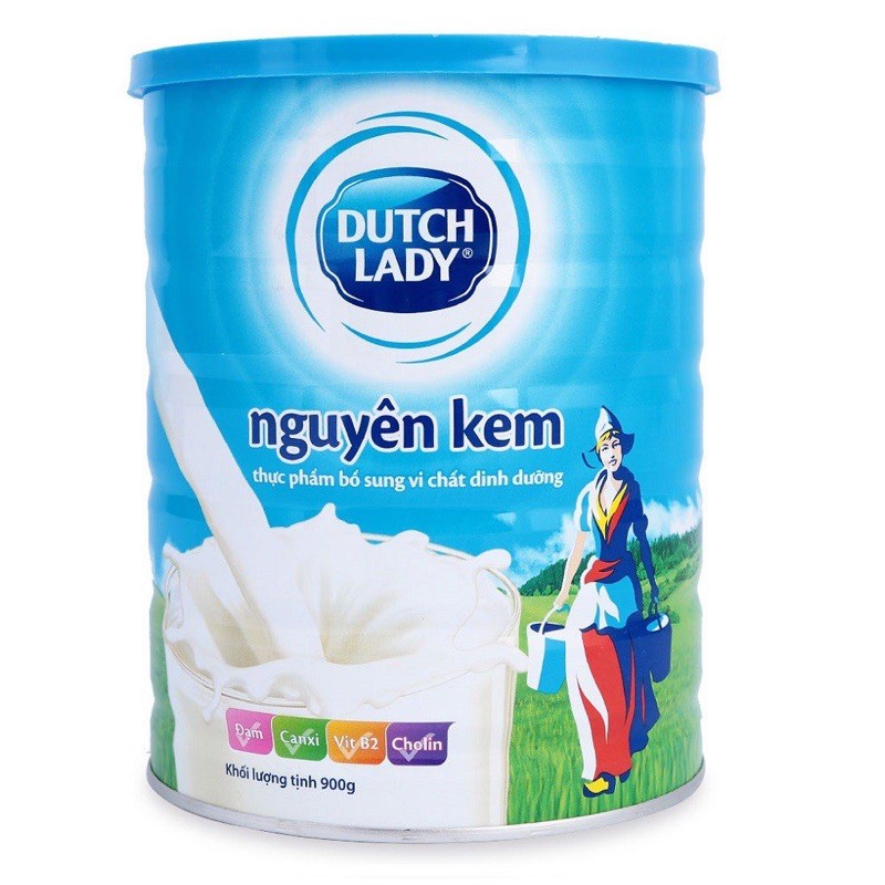 Dutch Lady - Cô gái hà lan 900g - Chính hãng - Date mới