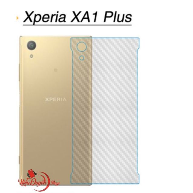 Dán lưng Carbon Sony Xperia X,XA,XA Ultra,XA1,XA1 Plus,XA1 Ultra,XZ