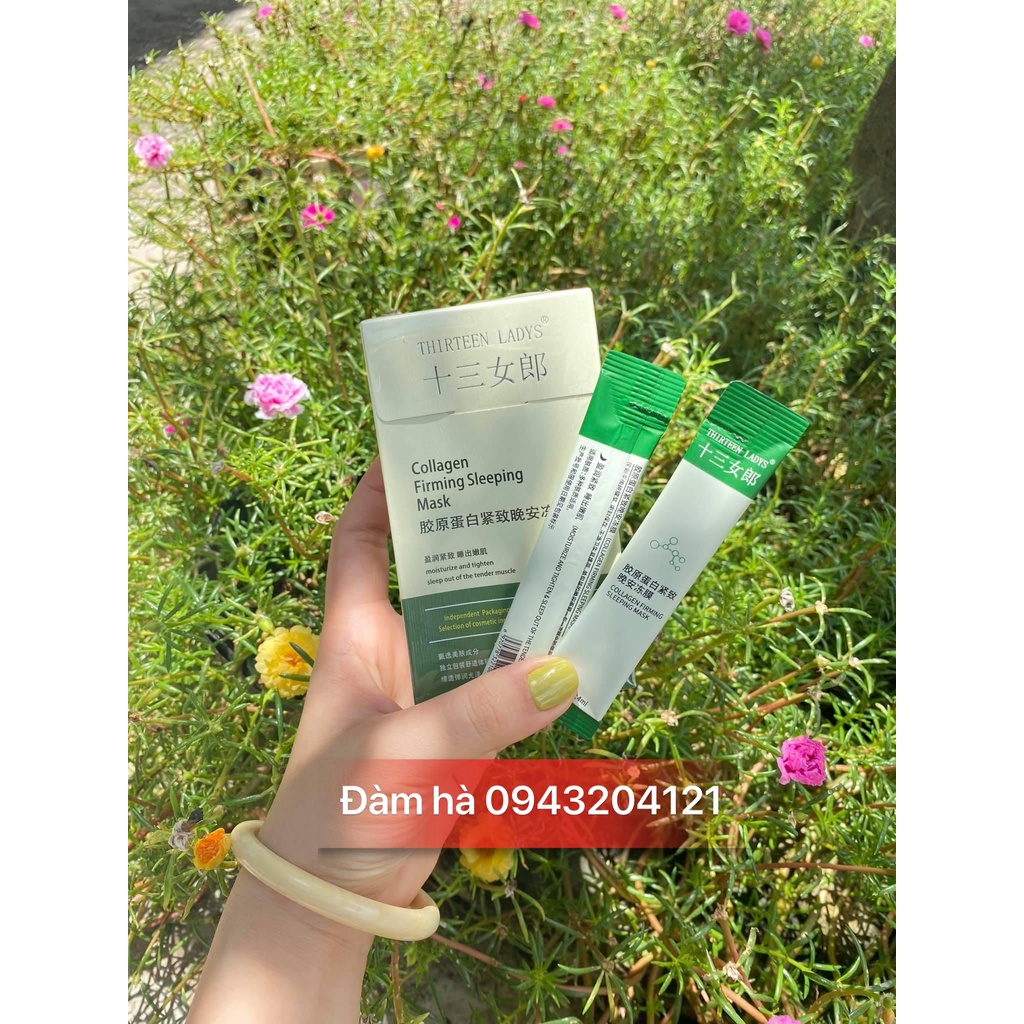 Măt nạ ngủ thạch colagen COLLAGEN YANJIAYI Cấp ẩm Dưỡng trắng