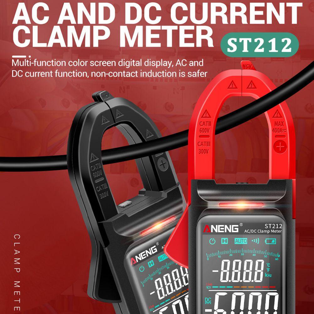 Kẹp Thử Điện Áp Kỹ Thuật Số Độ Chính Xác Cao DC / AC 400A Amp 6000