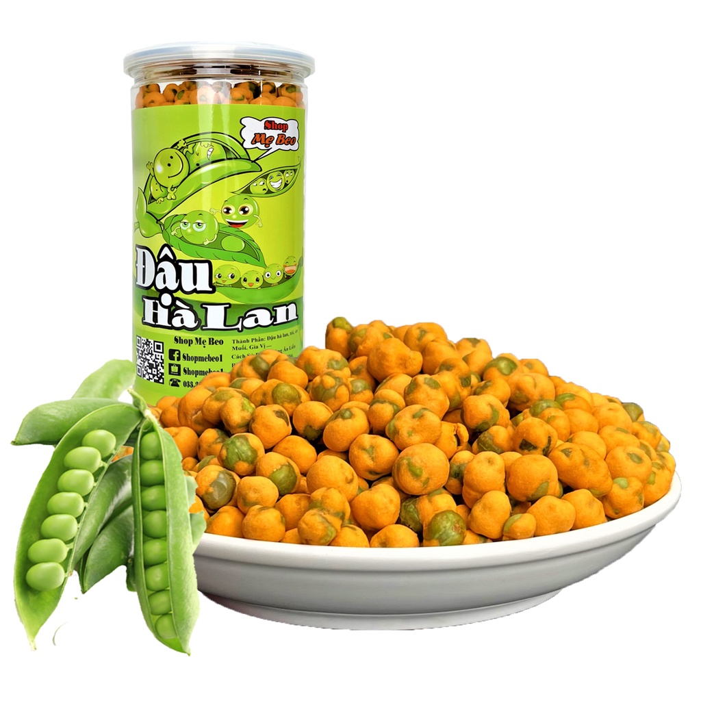 Đậu hà lan vị phomai 450Gr cực ngon