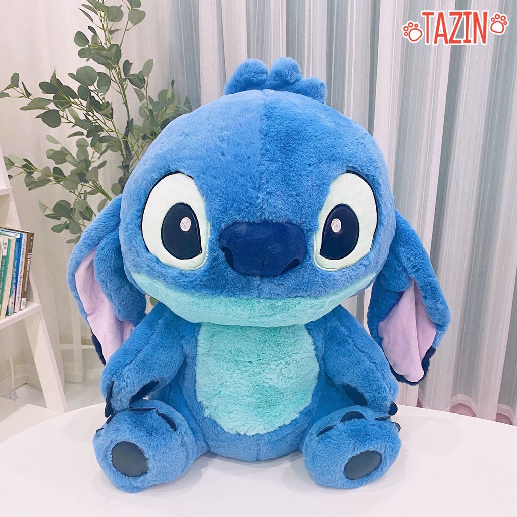 Gấu Bông Stitch Lông Mềm Màu Xanh Nhiều Size Dễ Thương, Gấu Bông Tazin Cao Cấp