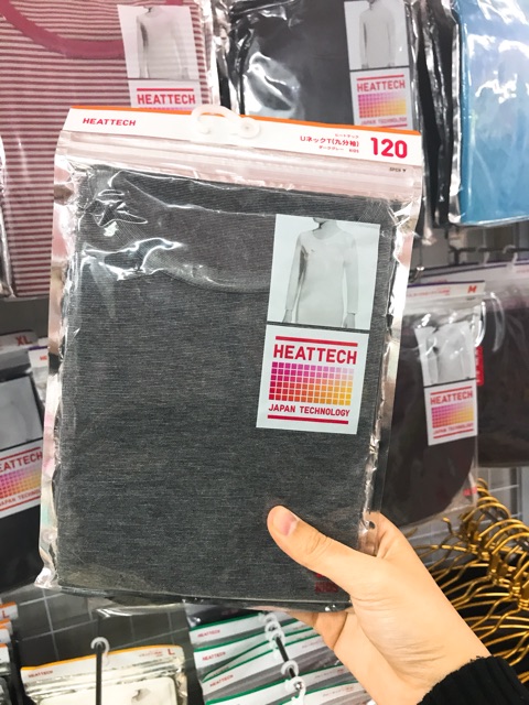 Áo giữ nhiệt heattech Uniqlo trẻ em