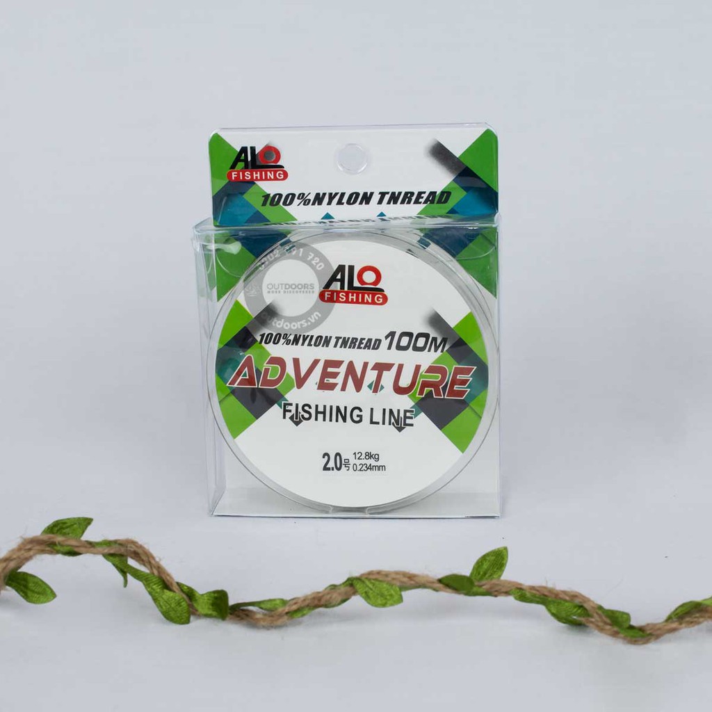 Dây cước câu cá Mono ALO Adventure 100M nhiều size cho bạn lựa chọn