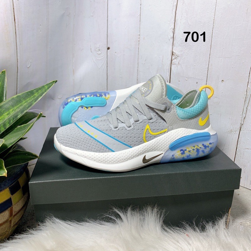 Giày sneaker thể thao nữ xám chuẩn súp pơ joyride - kèm hộp 701
