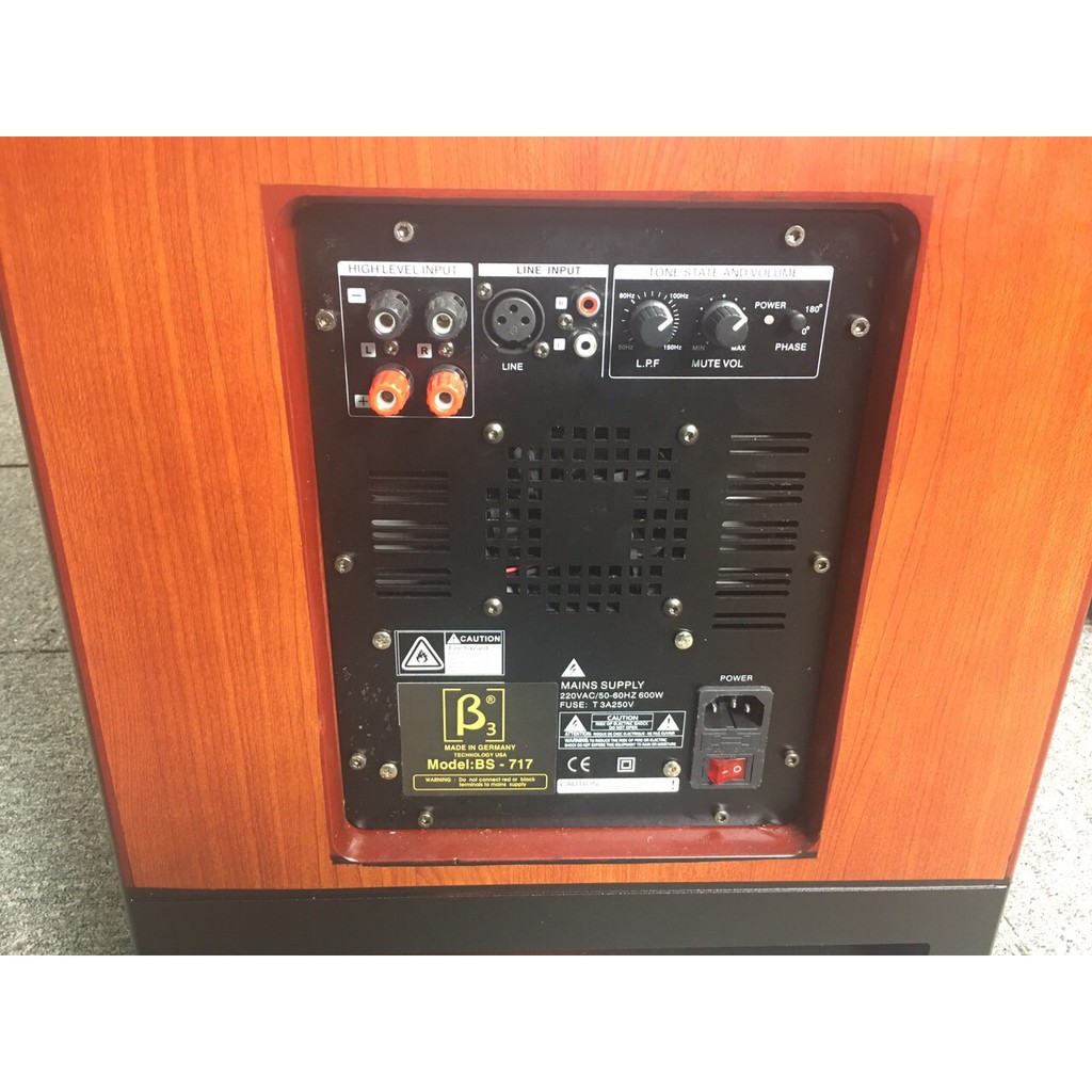 LOA SUP ĐIỆN B3 BS717 bass 30, công suất 250W đánh cực căng, tiếng ấm