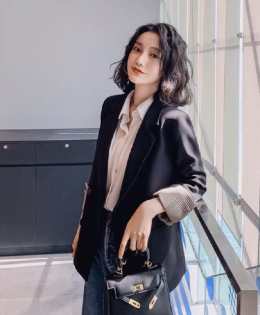 Áo Blazer đi học đi làm siêu thanh lịch xinh xắn (ảnh feedback phía cuối) | BigBuy360 - bigbuy360.vn