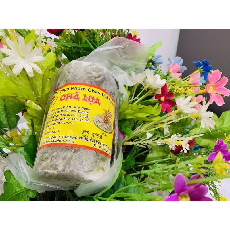 🌷 1KG CHẢ LỤA CHAY( 2 cây)/ Chỉ bán HCM