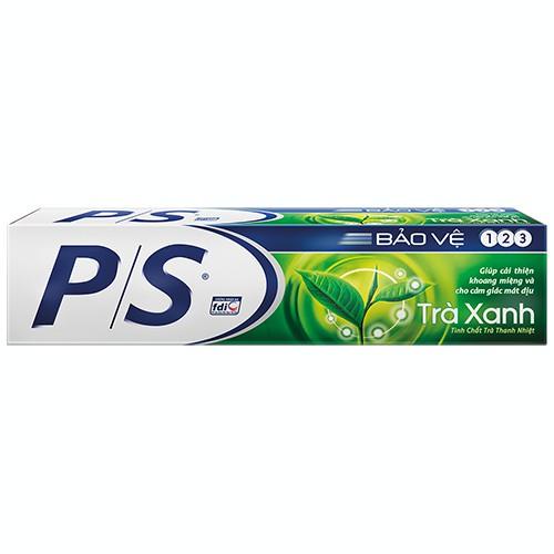Combo 3 Kem Đánh Răng P/S Bảo Vệ 123 Trà Xanh 230g