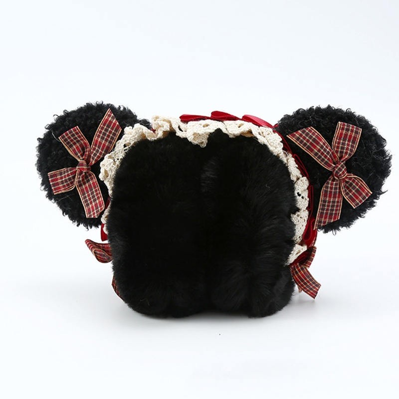 Chụp Tai Nhồi Bông Giữ Ấm Mùa Đông Sáng Tạo Cho Nữ