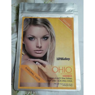 Kem và bột tắm trắng cám gạo - sữa ong chúa ohio