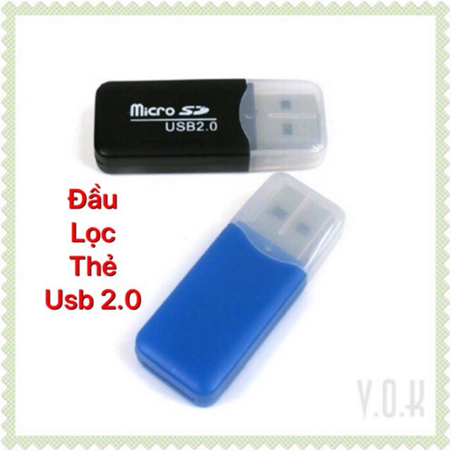 [ FREESHIP TOÀN QUỐC ĐƠN TỪ 50K]  Đầu lọc thẻ USB 2.0 đa năng tốc độ cao nhiều tiện dụng