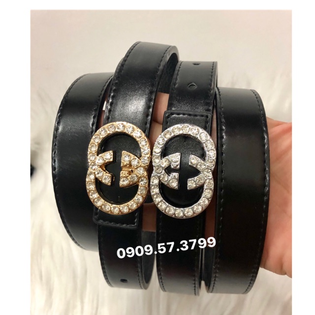  Nịt quần Logo G đính đá