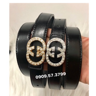 Nịt quần Logo G đính đá