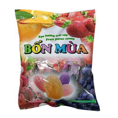 Kẹo trái cây bốn mùa Bibica 70g