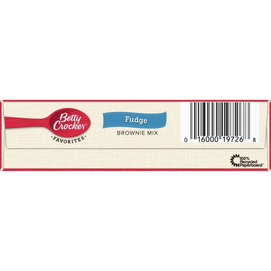 Bột Làm Bánh Brownies Socola Đen Pha Sẵn Betty Crocker Dark Chocolate Brownie Mix, Family Size, Hộp 519g