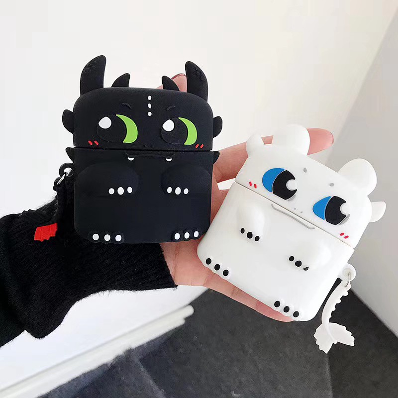 For EDIFIER LolliPods/LolliPods plus cute cartoon Stitch Case for EDIFIER soft Silicone Protective Case with Hook