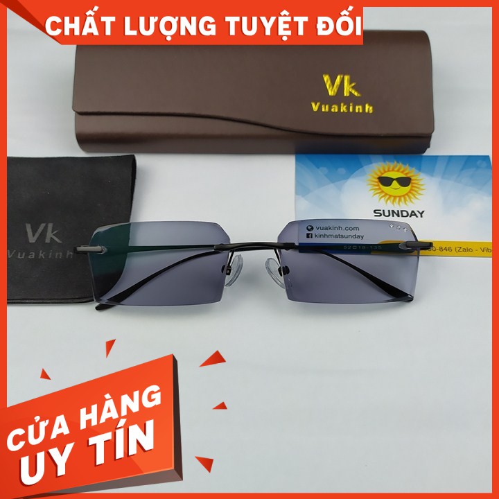 Kính cận khoan đổi màu có độ V274-B35C