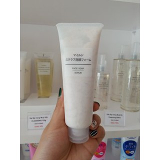tẩy da chết Muji Face Soap Scrub
