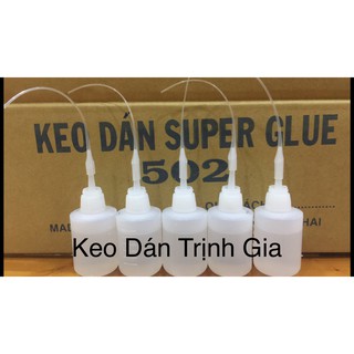 Keo 502-Full 30gr Siêu Dính-Chai Tròn - MUA 15 TẶNG 1