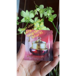 Combo 10 gói Kem chống nhăn vùng da mắt bổ sung tân dịch Whoo đỏ (Intensive Revitalizing Eye Cream)